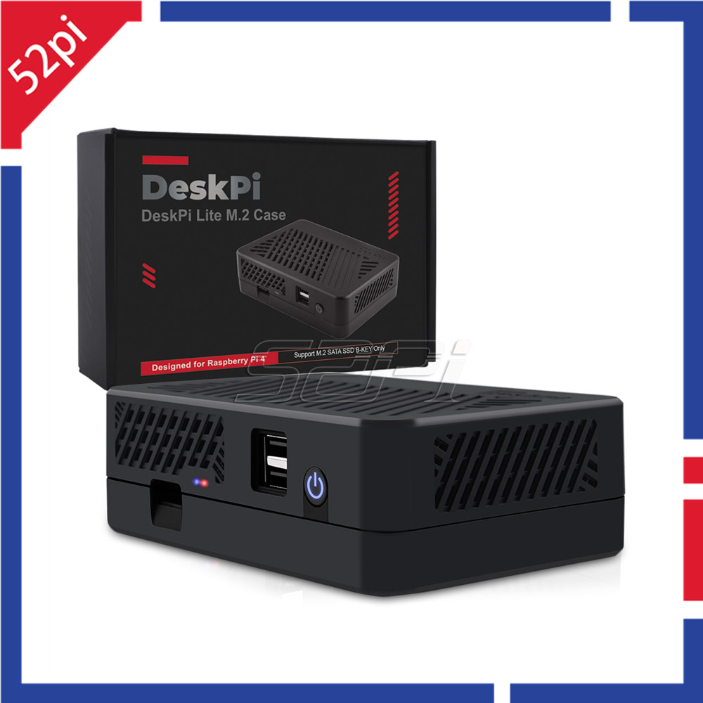 Deskpi Super6C - Capa NAS 52Pi DeskPi Lite com