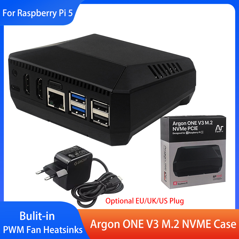 Turing Pi 2 - Case Argon ONE V3 M.2 NVME