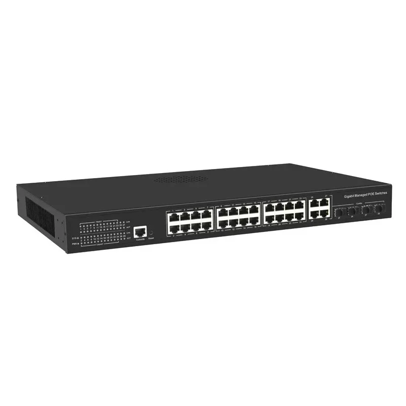 Sfp+ 10G Managed Switch 8 Port - Switch Ethernet gerenciado L2 com 4,