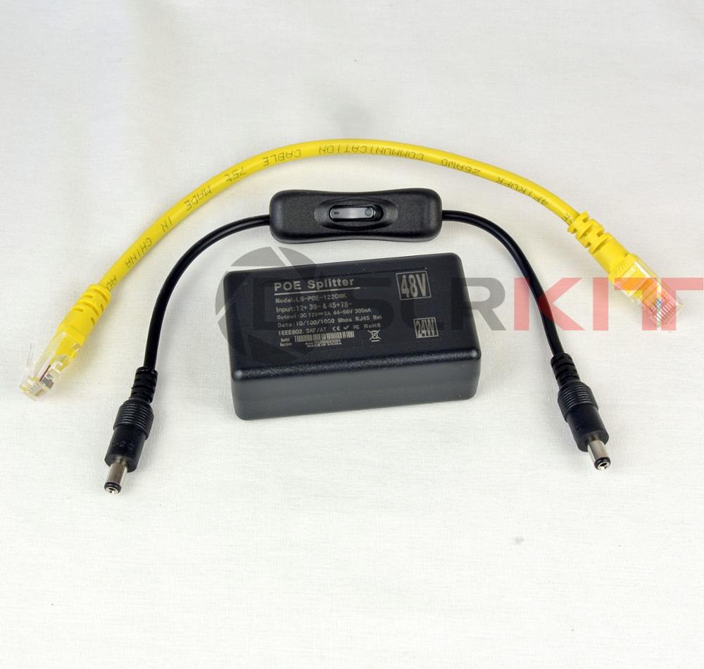 Dslrkit gigabit-divisor poe 12 - Active Poe Splitter Gigabit 12V 2A avaliação e preço
